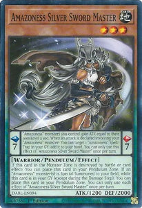 Amazoness Silver Sword Master / Common / BABL / 1st Edition