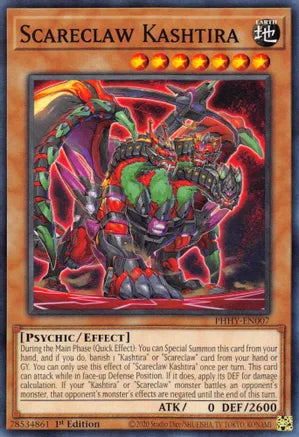 Scareclaw Kashtira / Common / PHHY / 1st Edition