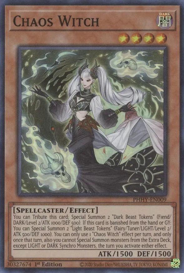 Chaos Witch / Super Rare / PHHY / 1st Edition