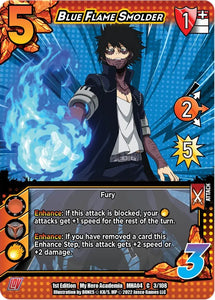 Blue Flame Smolder / Common / MHA4 / 1st Edition