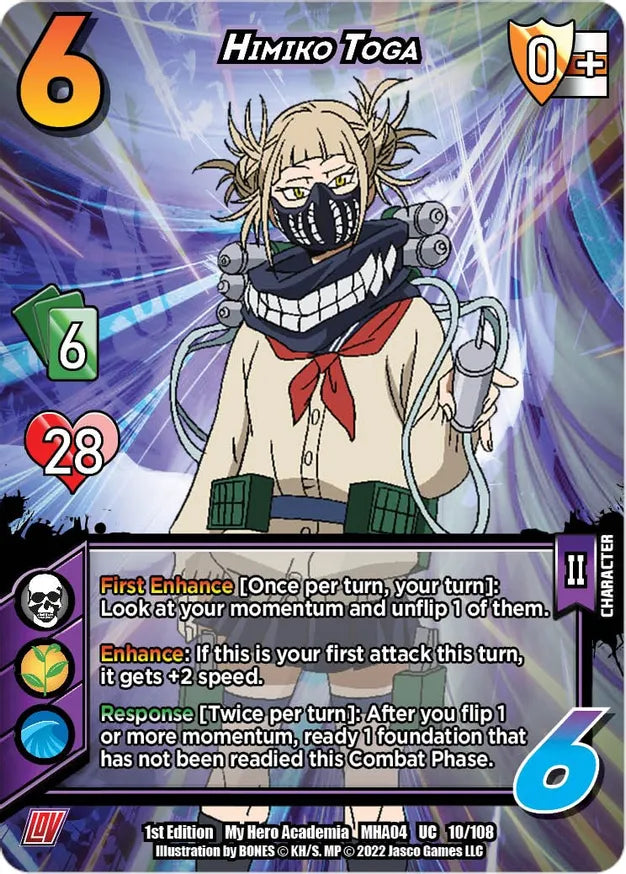 Himiko Toga / Uncommon / MHA4 / 1st Edition