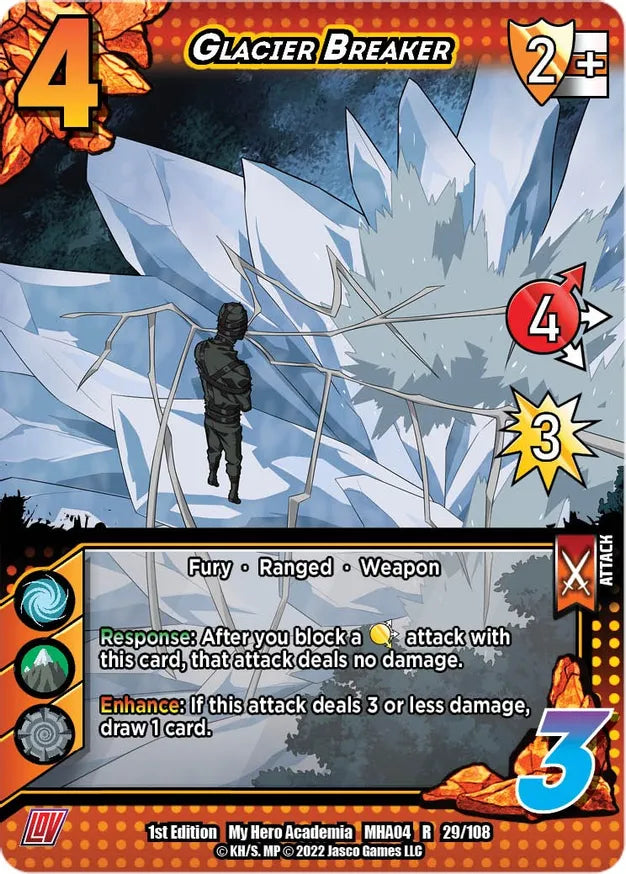 Glacier Breaker / Rare / MHA4 / 1st Edition