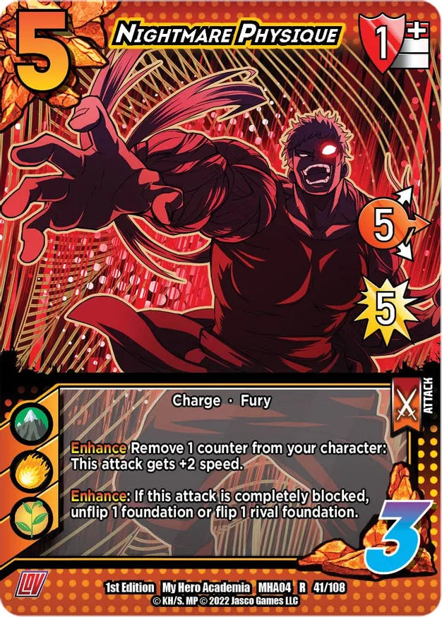 Nightmare Physique / Rare / MHA4 / 1st Edition