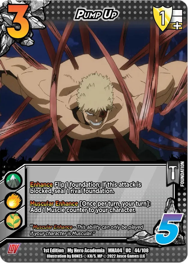 Pump Up / Uncommon / MHA4 / 1st Edition