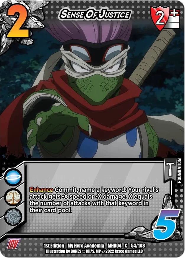 Sense Of Justice / Common / MHA4 / 1st Edition