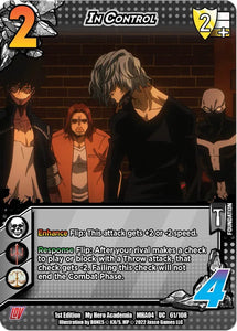 In Control / Uncommon / MHA4 / 1st Edition