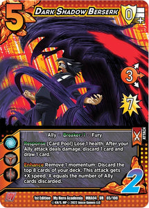 Dark Shadow Berserk / Ultra Rare / MHA4 / 1st Edition