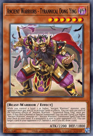 Ancient Warriors - Savage Don Ying / DIFO / Common / 1st Edition