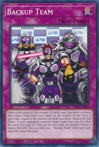 Backup Team / DIFO / Common / 1st Edition