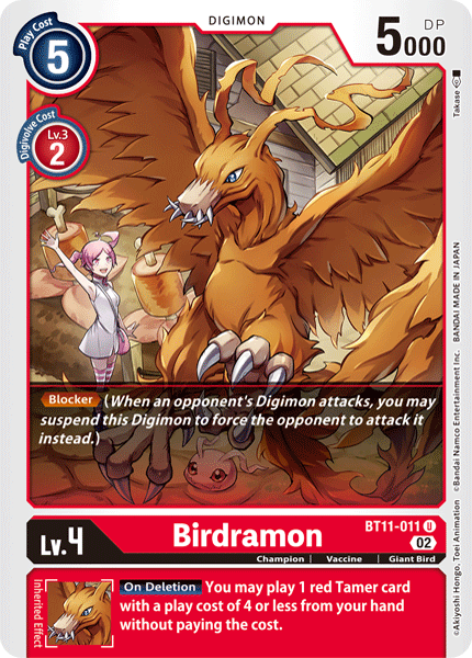 Birdramon / Uncommon / BT11