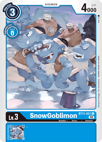 SnowGoblimon / Common / BT11