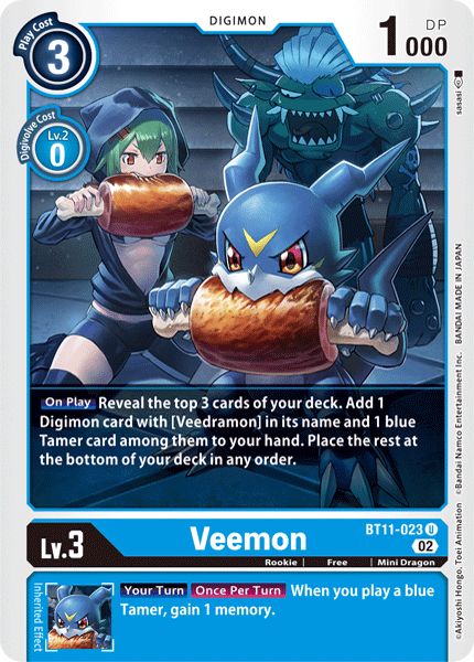 Veemon / Uncommon / BT11