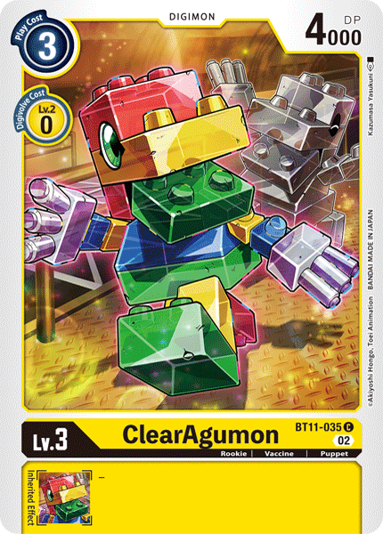 ClearAgumon / Common / BT11