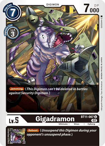 Gigadramon / Uncommon / BT11