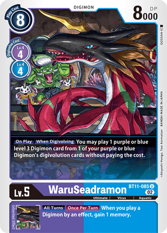 WaruSeadramon / Uncommon / BT11