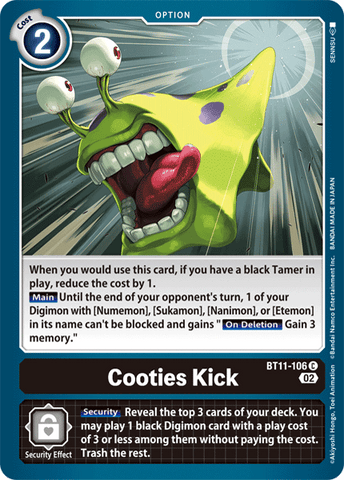 Cooties Kick / Common / BT11