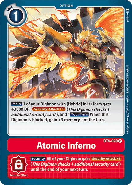 Atomic Inferno / Common / BT4