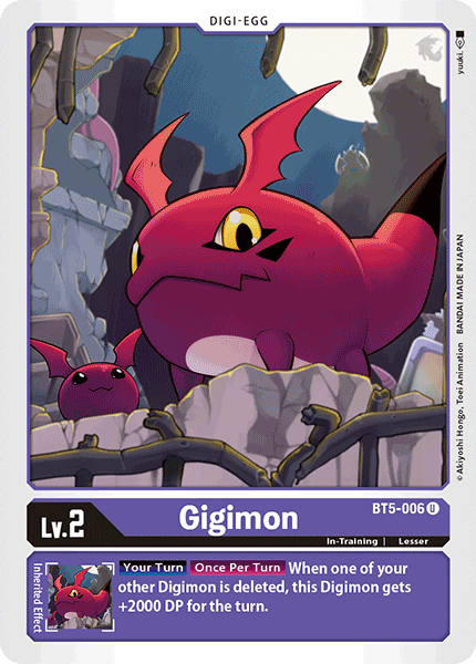 Gigimon / Uncommon / BT5