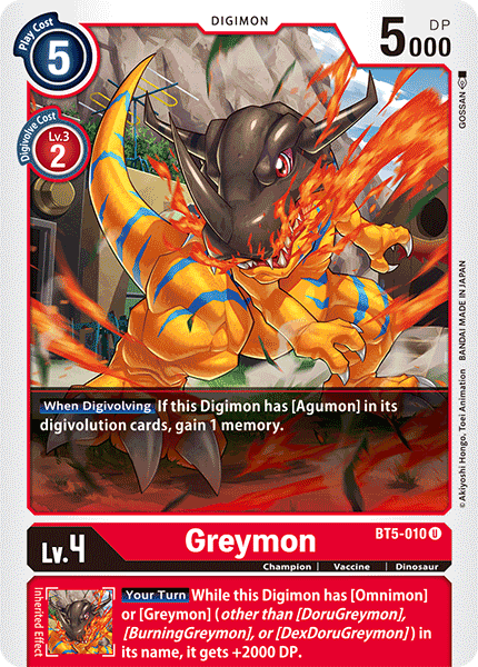 Greymon / Uncommon / BT5