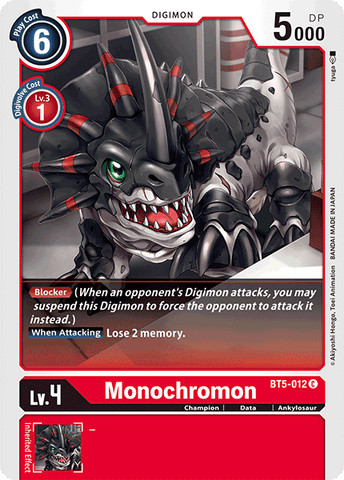 Monochromon / Common / BT5