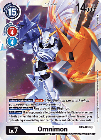 Omnimon / Super Rare / BT5