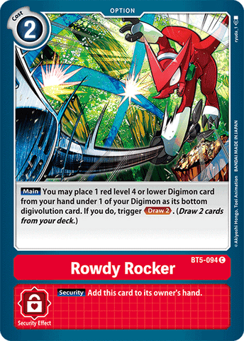 Rowdy Rocker / Common / BT5