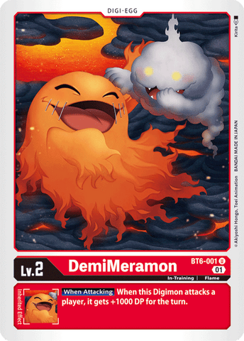 DemiMeramon / Uncommon / BT6