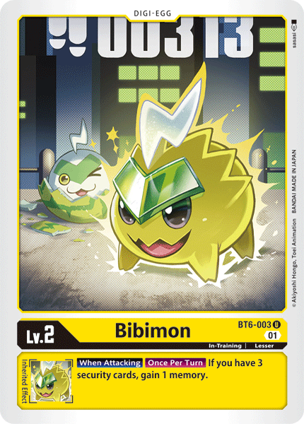 Bibimon / Uncommon / BT6