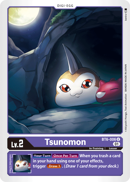 Tsunomon / Uncommon / BT6