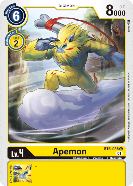 Apemon / Common / BT6