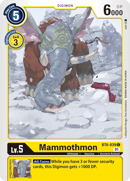 Mammothmon / Common / BT6