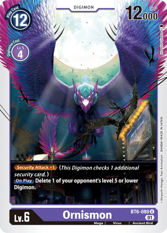 Ornismon / Uncommon / BT6