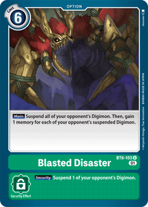 Blasted Disaster / Uncommon / BT6