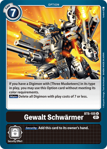 Gewalt Schw?rmer / Uncommon / BT6