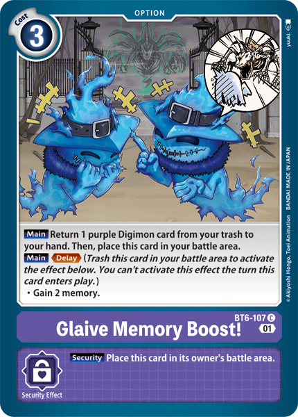 Glaive Memory Boost! / Common / BT6