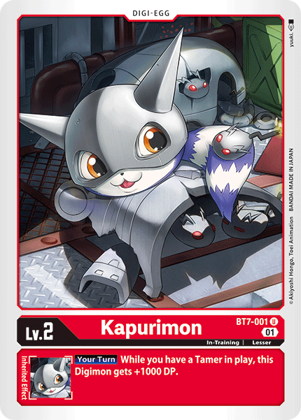Kapurimon (Red) / Uncommon / BT7