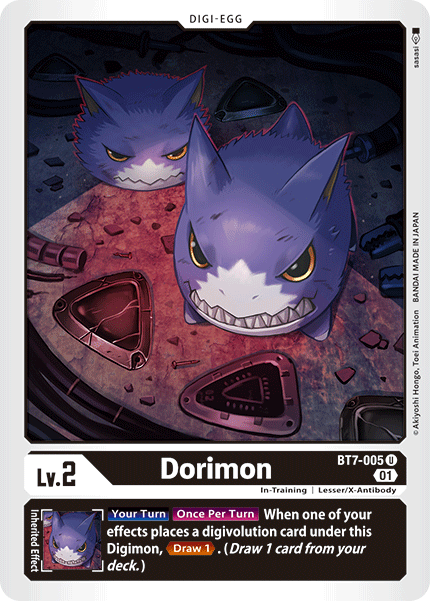 Dorimon (Black) / Uncommon / BT7