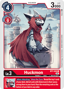 Huckmon (Red) / Common / BT7
