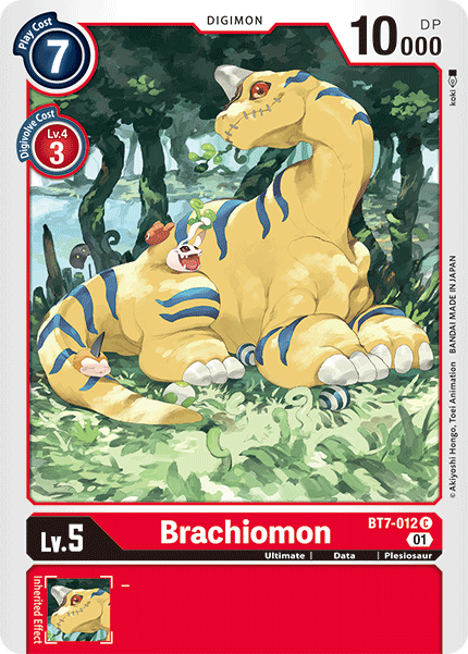 Brachiomon (Red) / Common / BT7