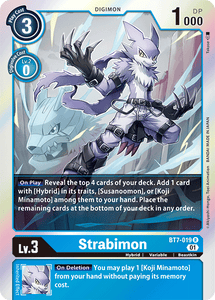 Strabimon (Blue) / Rare / BT7