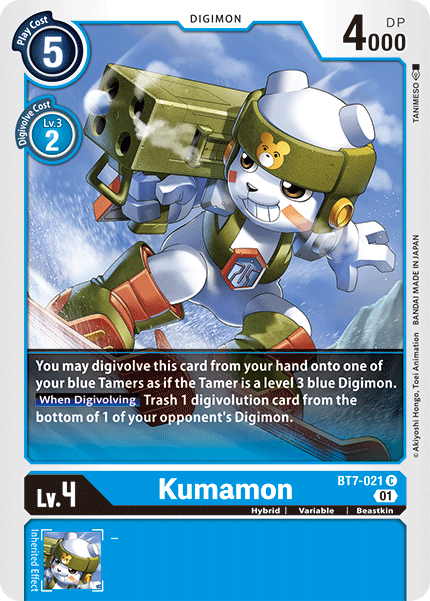 Kumamon (Blue) / Common / BT7