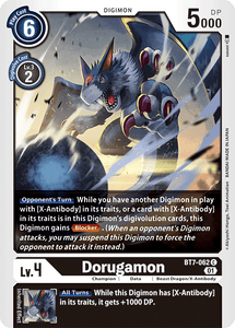 Dorugamon (Black) / Common / BT7