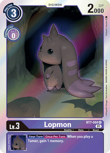 Lopmon (Purple) / Rare / BT7