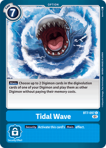 Tidal Wave (Blue) / Common / BT7