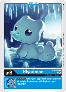 Hiyarimon (Blue) / Uncommon / BT8