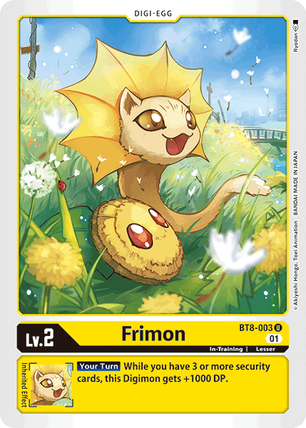 Frimon (Yellow) / Uncommon / BT8