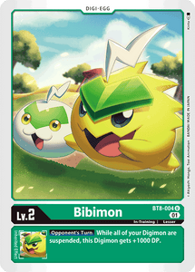 Bibimon (Green) / Uncommon / BT8