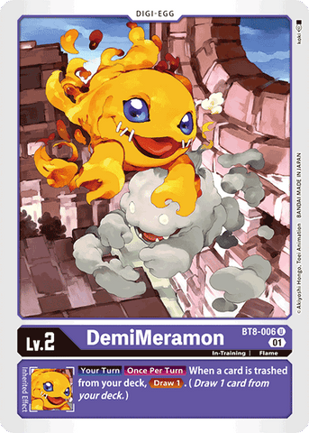 DemiMeramon (Purple) / Uncommon / BT8