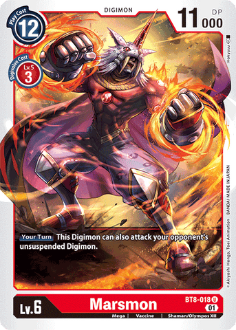Marsmon (Red) / Uncommon / BT8