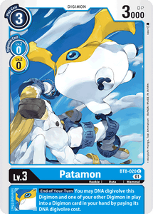 Patamon (Blue) / Common / BT8
